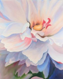 Pastel colored flower