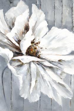 Flower on wood
