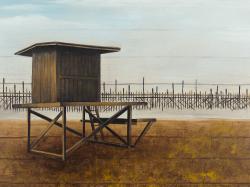 Newport beach lifeguard tower