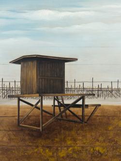 Newport beach lifeguard tower