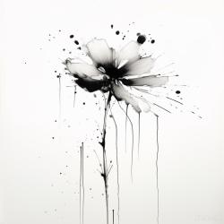 Exploding flower