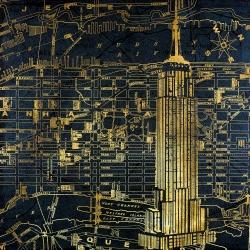 Gold city blue print