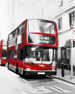 Red bus londoner