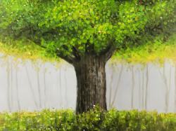 Big green tree