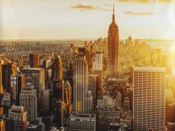 New york city at sunset
