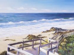 Promenade à la plage
