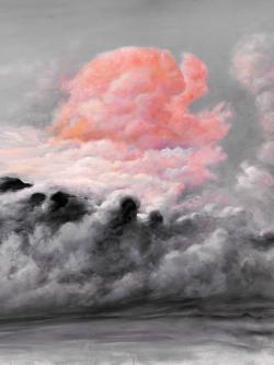 Pink clouds