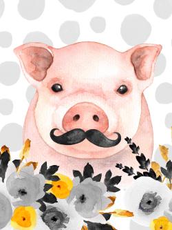 Little disguised pig