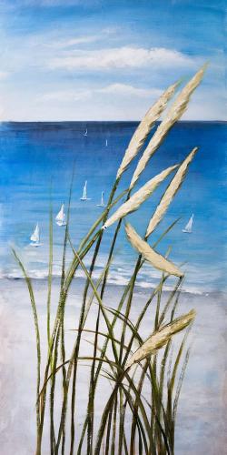 Oyat plant and seaside