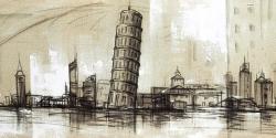 Pise tower sketch