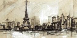 Eiffel tower sketch