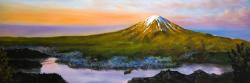 Paysage du mont fuji