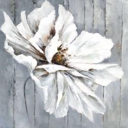Flower on wood