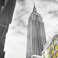 Outline of empire state building