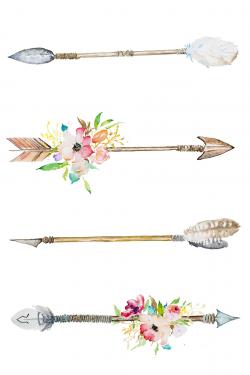 Flèches et fleurs