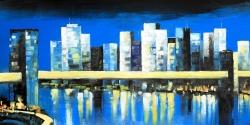 Skyline of lower manhattan