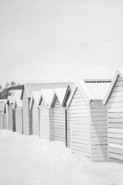 Beach cabins