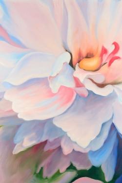 Pastel colored flower