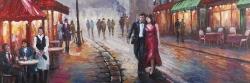 Dressed up couple
