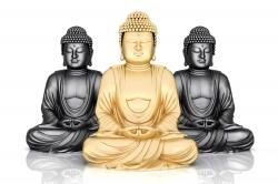Trio of buddhas