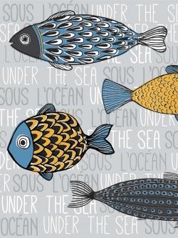 Illustration of nautical fish