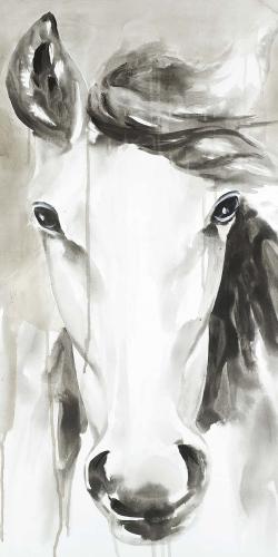 Beautiful abstract horse