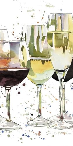 Beautiful wine glasses