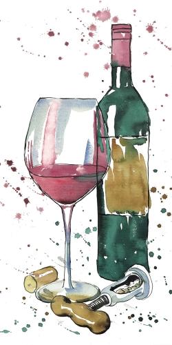 Bottle of red wine