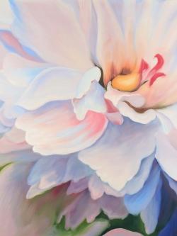 Pastel colored flower