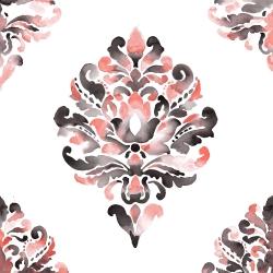 Coral baroque ornament