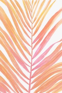 Glam palm leaf