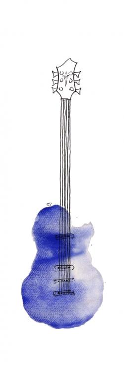 Blue guitar