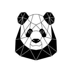 Geometric panda