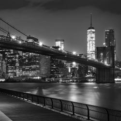 Ville sous la nuit
