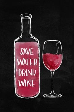 Sauvez l'eau buvez du vin