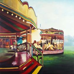 Carousel in a carnaval