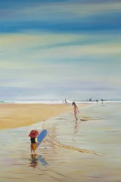 Enfants à la plage
