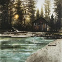 Cabin in the forest