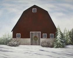 It's winter on the farm