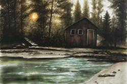 Cabin in the forest