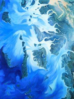 Satellite view of the mergui islands
