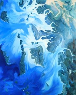 Satellite view of the mergui islands