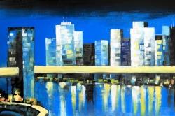 Skyline of lower manhattan