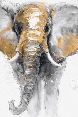 éléphant doré