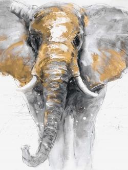 éléphant doré