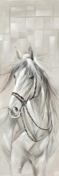 Worthy white horse