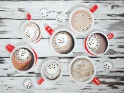 Chocolat chaud du temps des fêtes