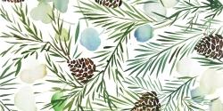 Pine cone pattern