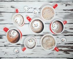 Chocolat chaud du temps des fêtes