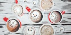 Chocolat chaud du temps des fêtes